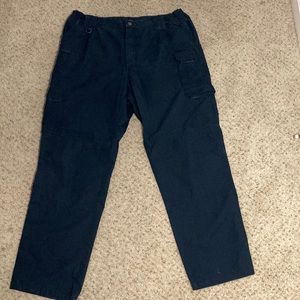 5.11 Tactical Series Navy Cargo Pants- Size 38x34